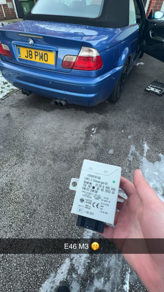BMW E46 M3 Full Key Replacement As Customers Key Battery Had Failed (Irreparable) 